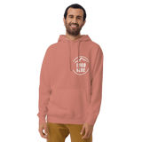 Custom Men's Cotton Heritage Printed Pullover Hoodie - Arklavo