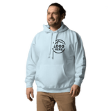 Custom Men's Cotton Heritage Printed Pullover Hoodie - Arklavo