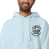 Custom Men's Cotton Heritage Embroidered Pullover Hoodie - Arklavo