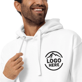 Custom Men's Cotton Heritage Embroidered Pullover Hoodie - Arklavo