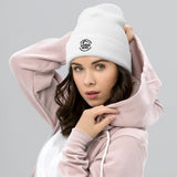 Custom Women's Yupoong Embroidered Beanie - Arklavo
