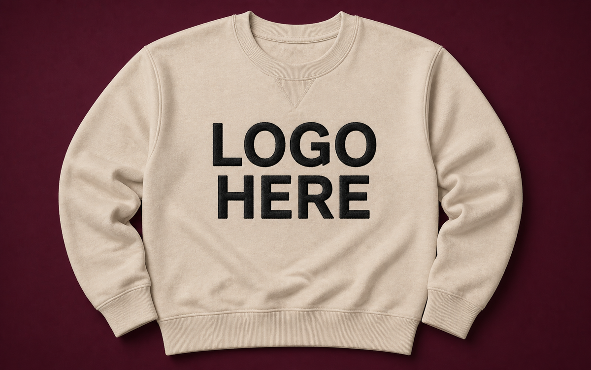 Custom Sweatshirt Embroidery