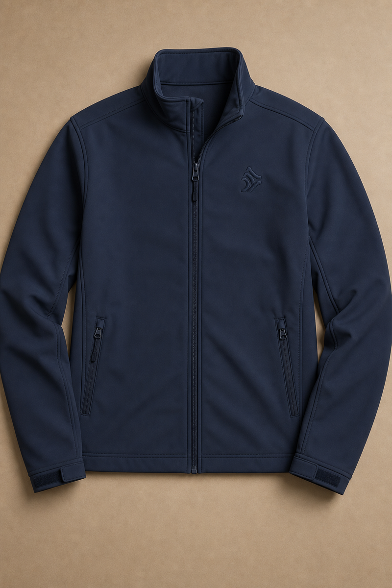 Custom jacket showing the cut and fit