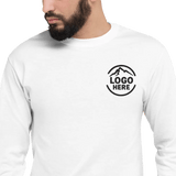 Custom Men's Champion Embroidered Long Sleeve T-Shirt - Arklavo
