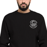 Custom Men's Champion Embroidered Crewneck Sweatshirt - Arklavo