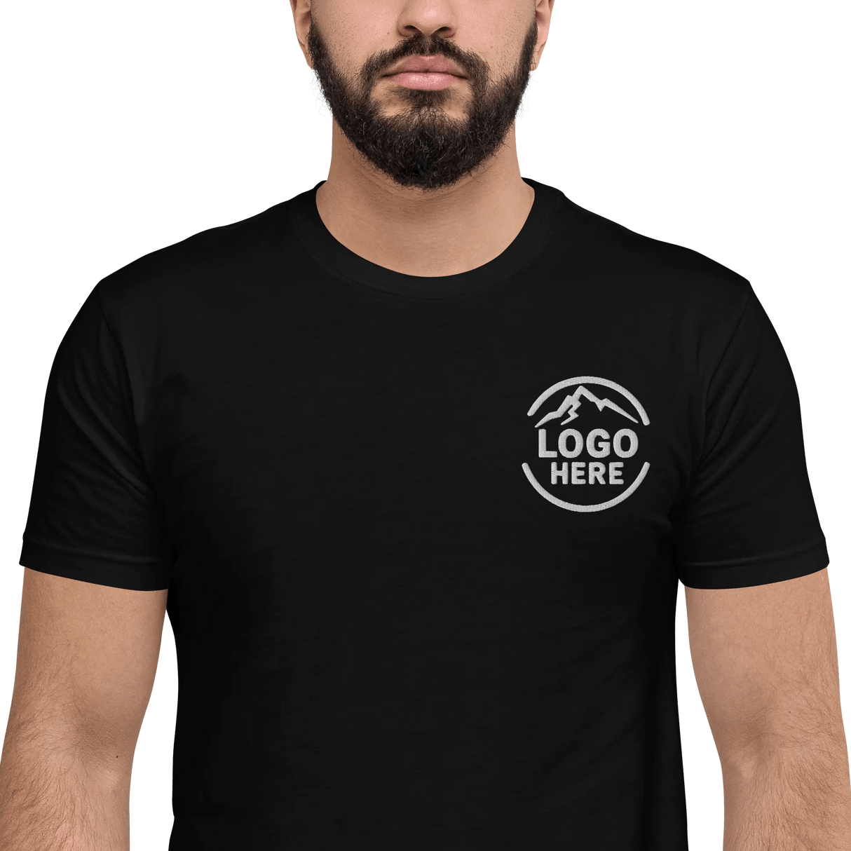 Custom Men's Next Level Embroidered T-Shirt - Arklavo
