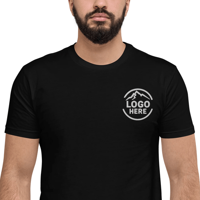 Custom Men's Next Level Embroidered T-Shirt - Arklavo