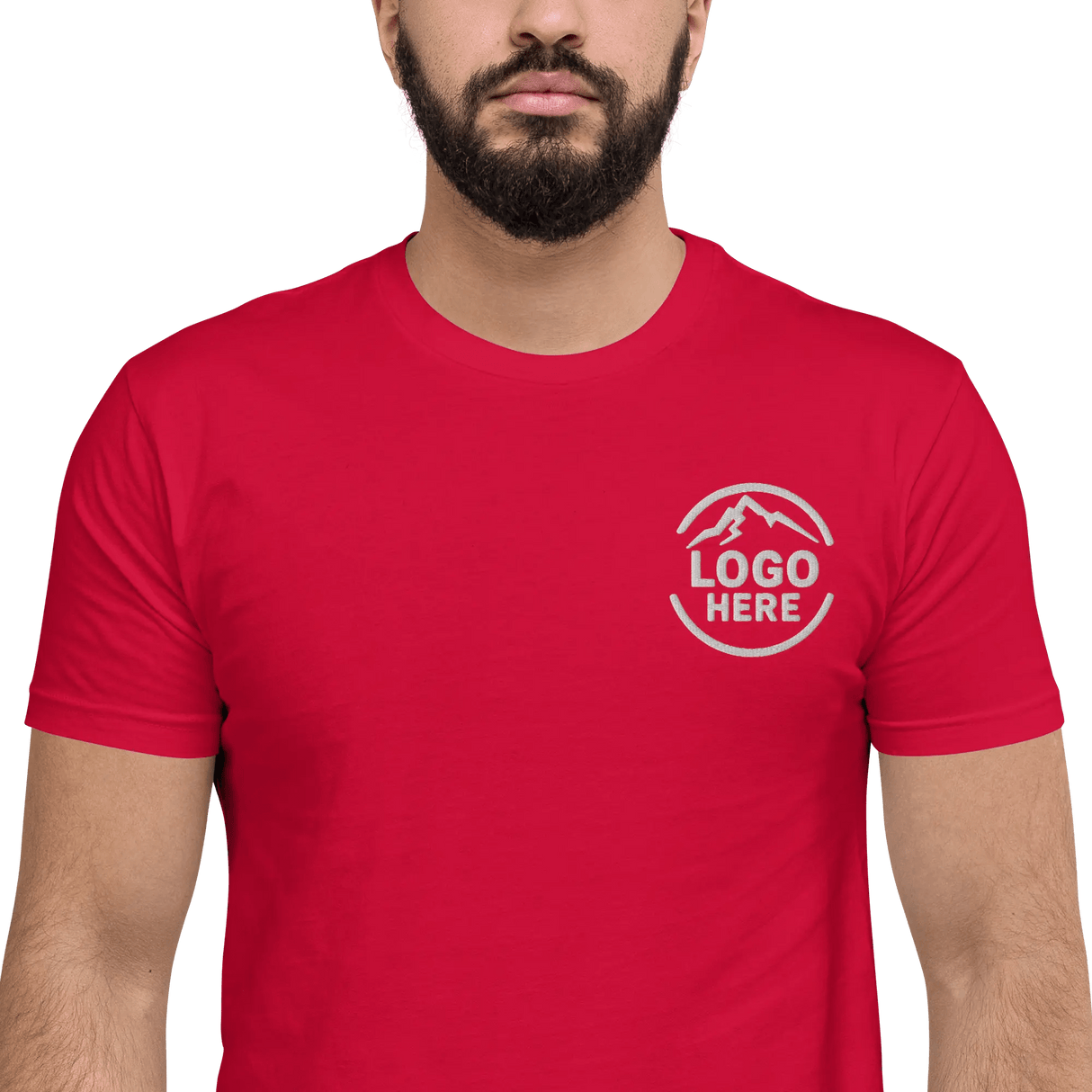 Custom Men's Next Level Embroidered T-Shirt - Arklavo