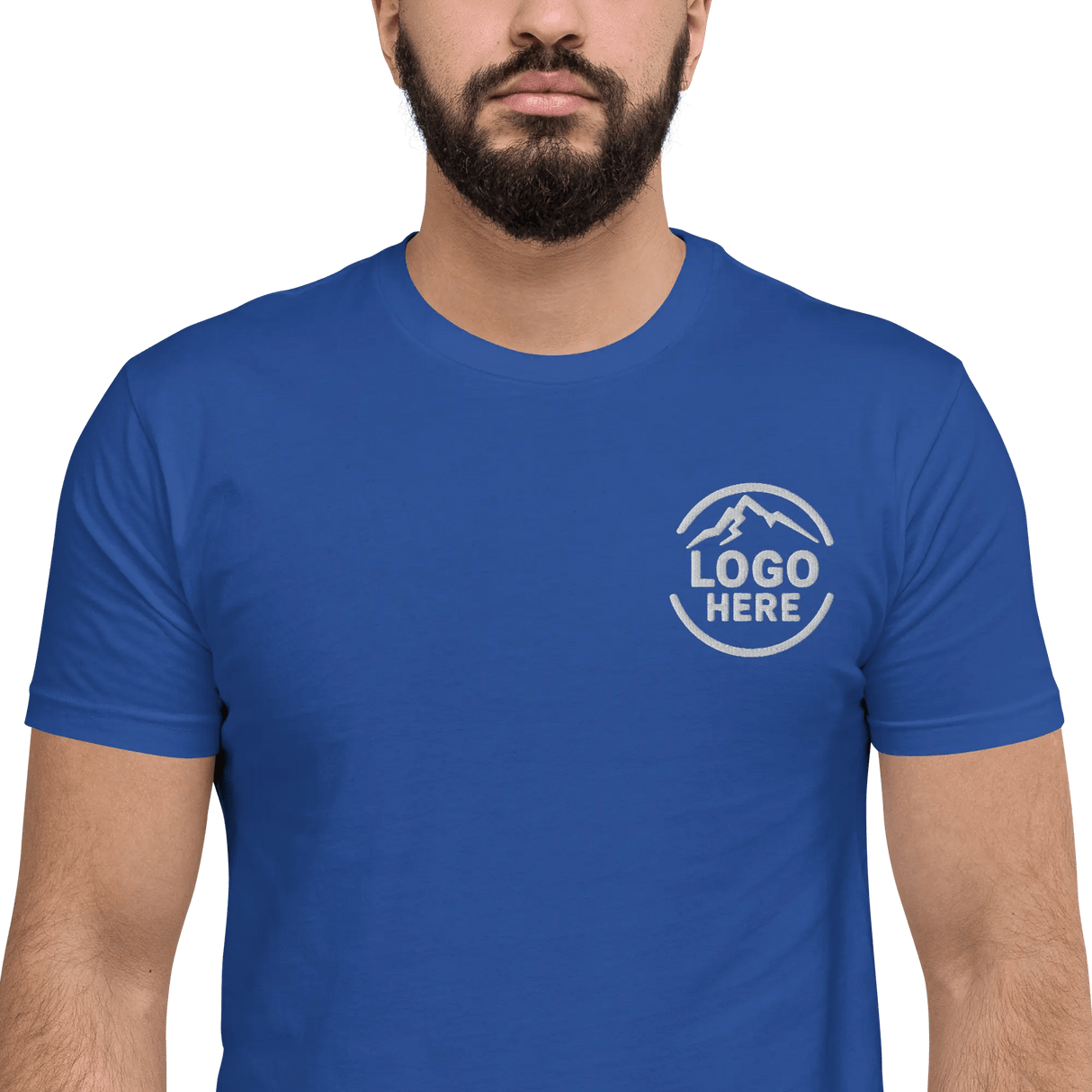 Custom Men's Next Level Embroidered T-Shirt - Arklavo