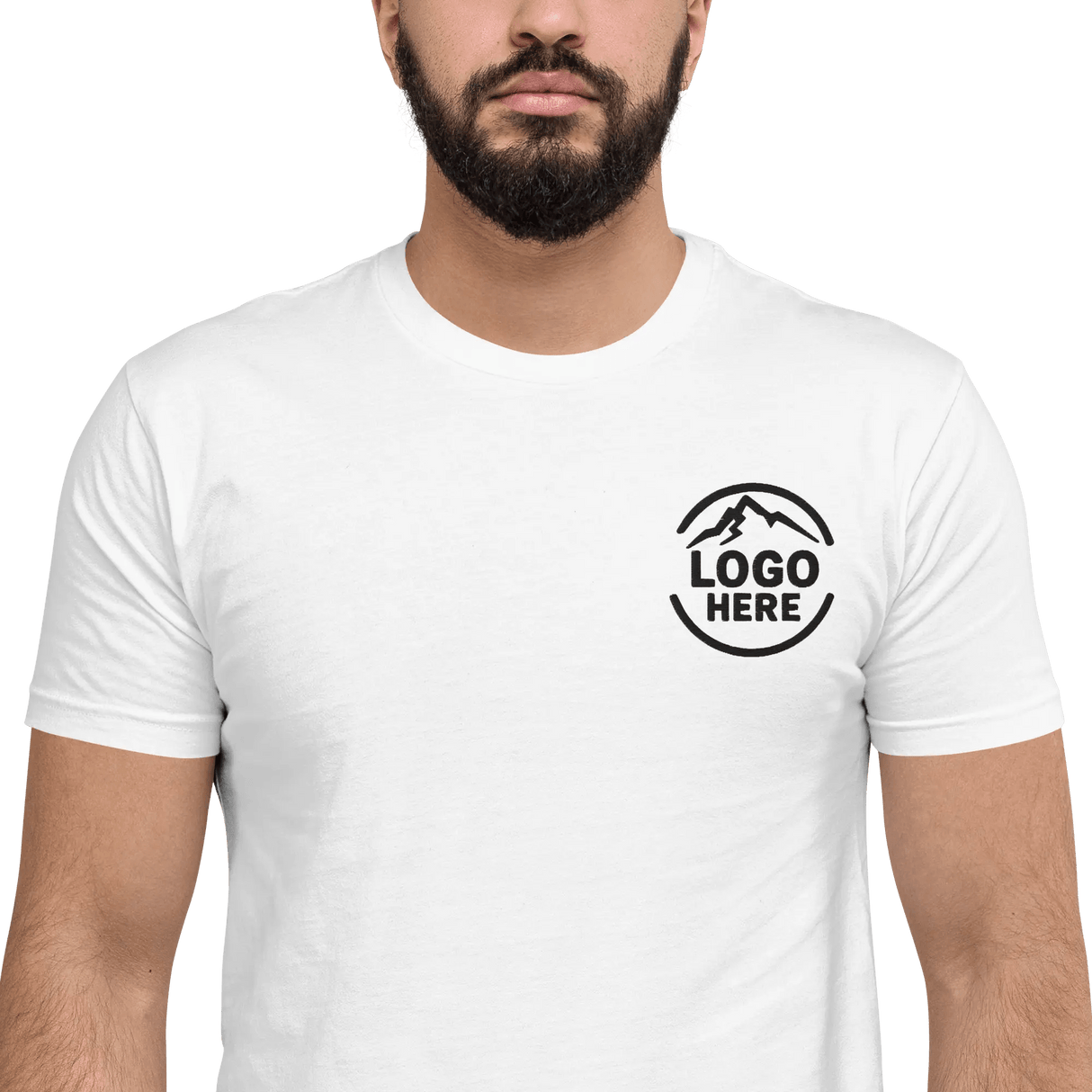 Custom Men's Next Level Embroidered T-Shirt - Arklavo