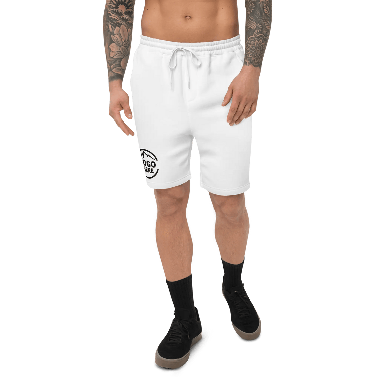 Custom Men's Independent Trading Co. Embroidered Shorts - Arklavo