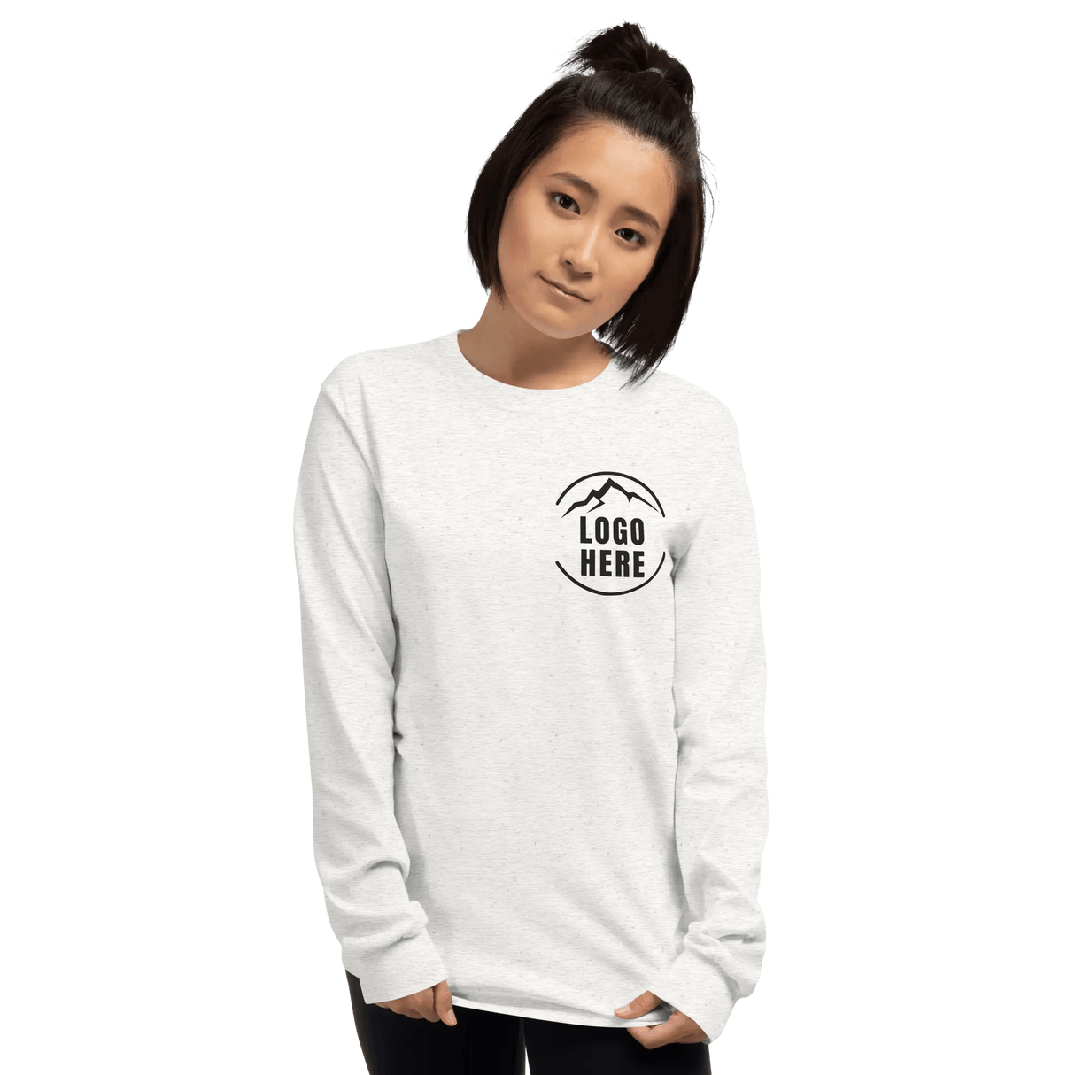 Custom Women's Gildan Printed Long Sleeve T-Shirt - Arklavo