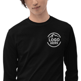 Custom Men's Gildan Embroidered Long Sleeve T-Shirt - Arklavo