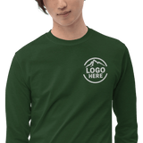 Custom Men's Gildan Embroidered Long Sleeve T-Shirt - Arklavo