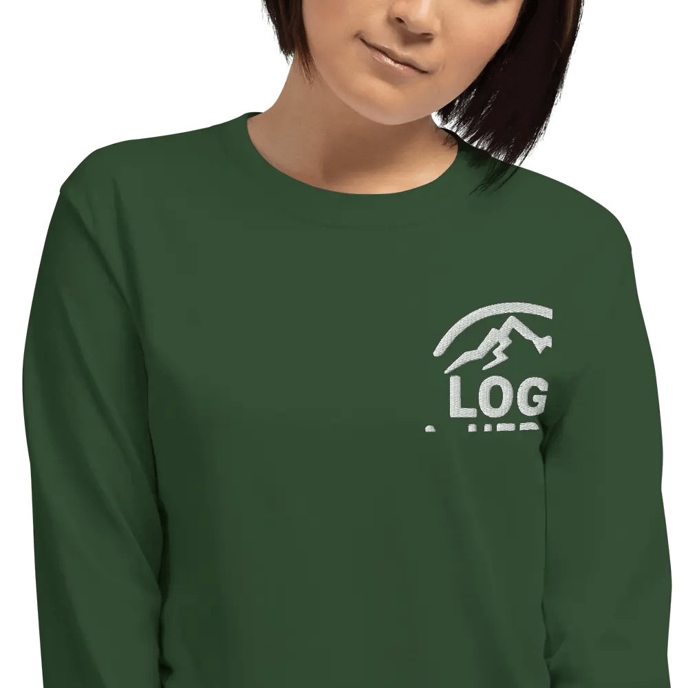 Custom Women's Gildan Embroidered Long Sleeve T-Shirt - Arklavo