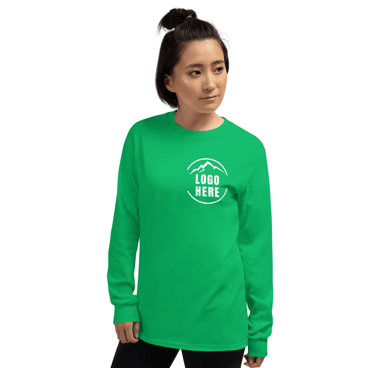 Custom Women's Gildan Printed Long Sleeve T-Shirt - Arklavo