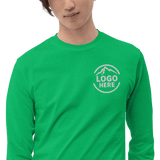 Custom Men's Gildan Embroidered Long Sleeve T-Shirt - Arklavo