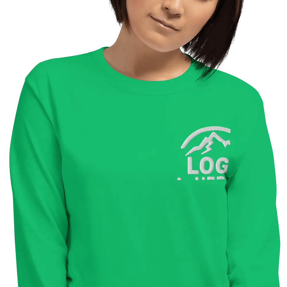 Custom Women's Gildan Embroidered Long Sleeve T-Shirt - Arklavo