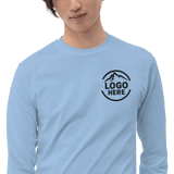 Custom Men's Gildan Embroidered Long Sleeve T-Shirt - Arklavo