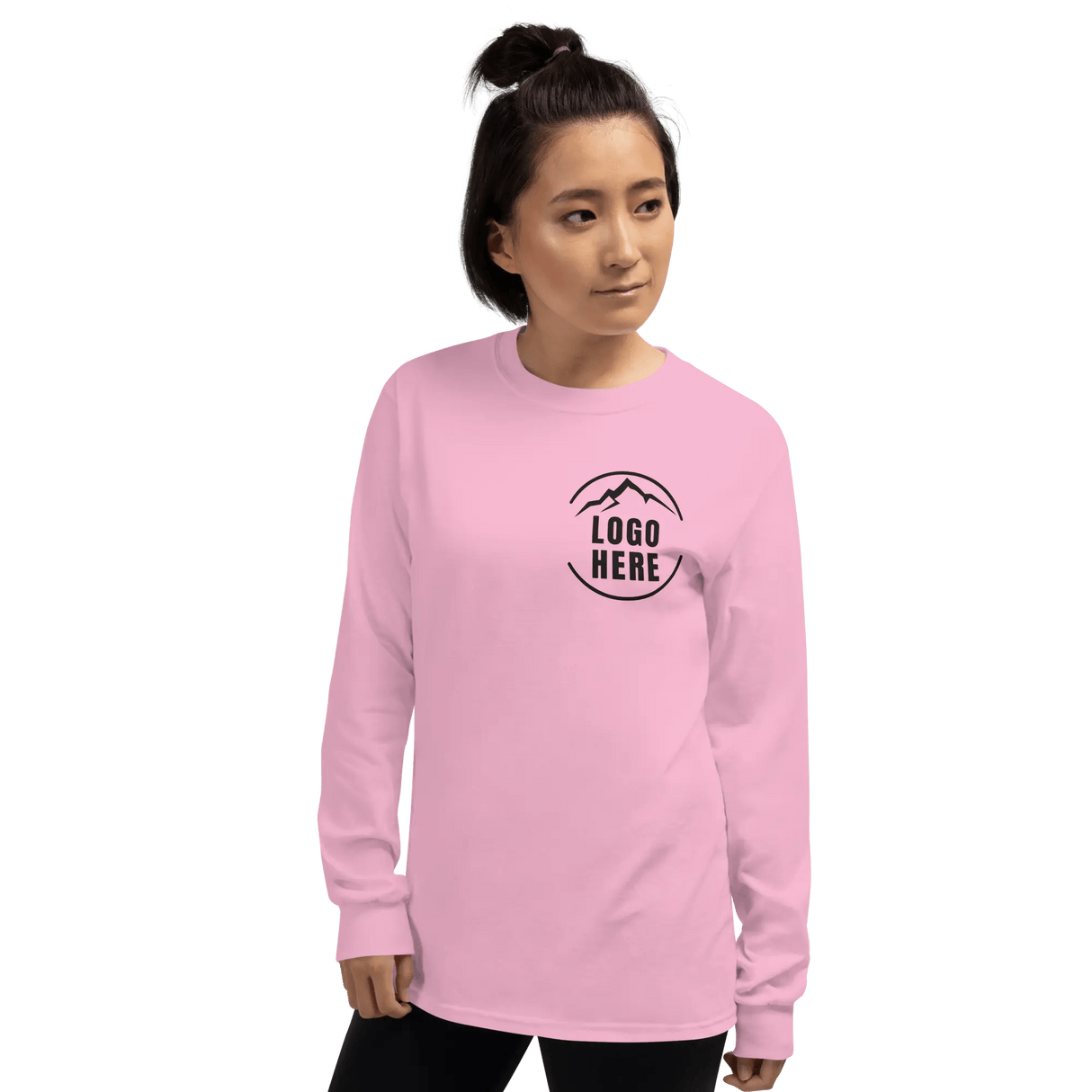 Custom Women's Gildan Printed Long Sleeve T-Shirt - Arklavo