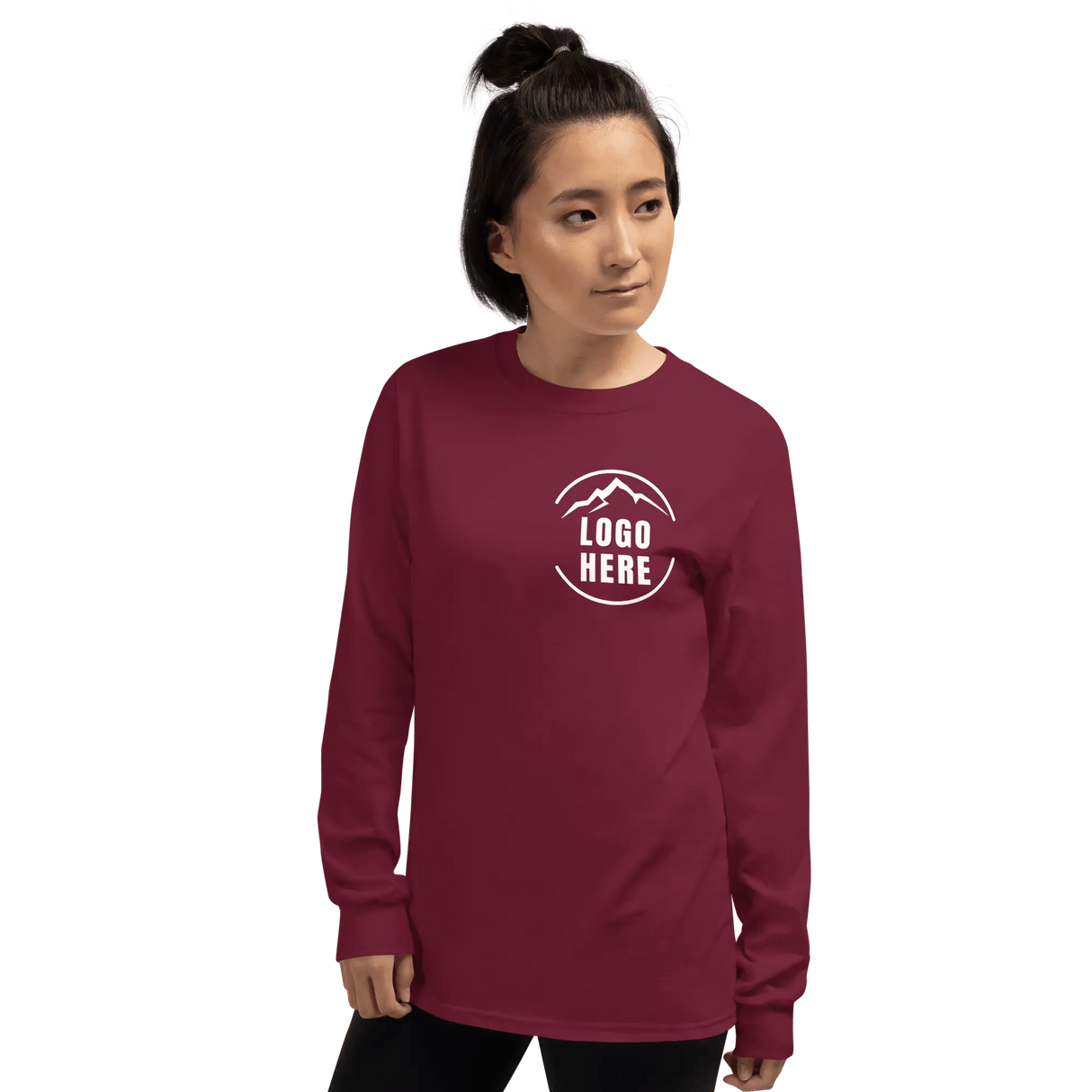 Custom Women's Gildan Printed Long Sleeve T-Shirt - Arklavo