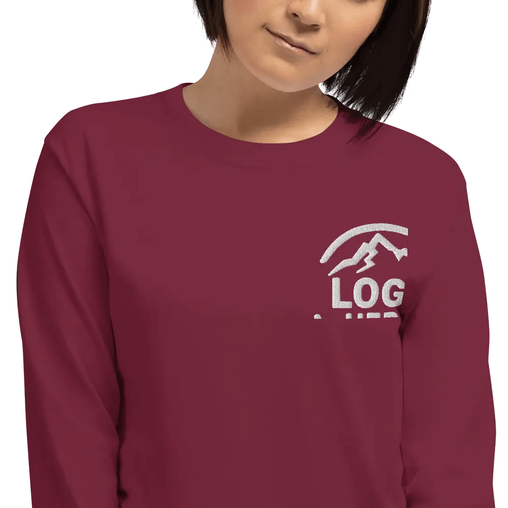 Custom Women's Gildan Embroidered Long Sleeve T-Shirt - Arklavo
