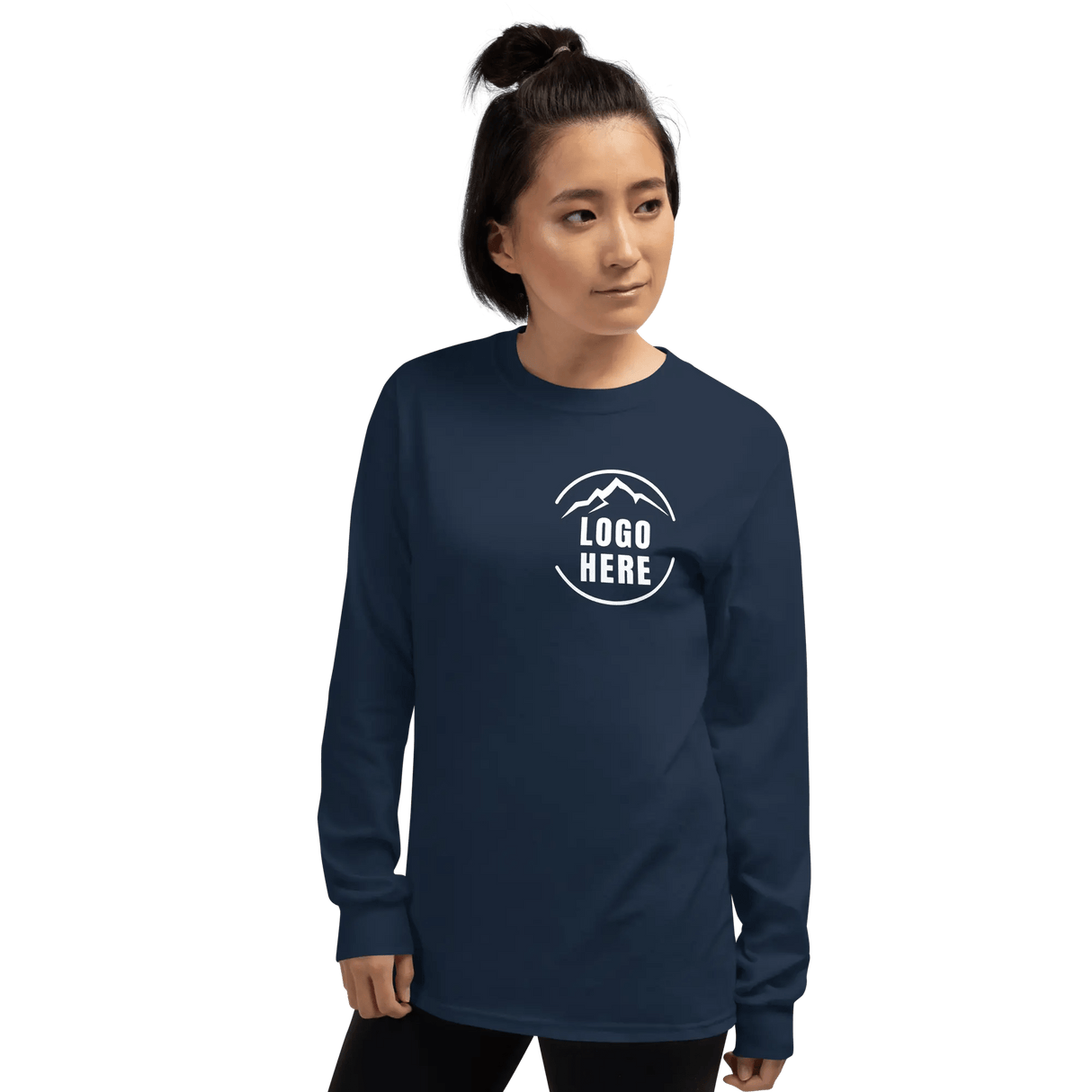 Custom Women's Gildan Printed Long Sleeve T-Shirt - Arklavo