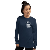Custom Women's Gildan Printed Long Sleeve T-Shirt - Arklavo