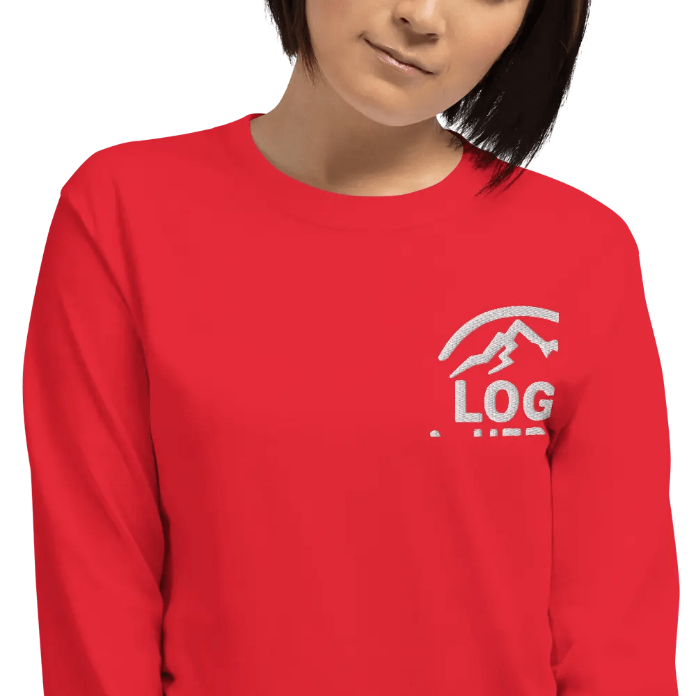 Custom Women's Gildan Embroidered Long Sleeve T-Shirt - Arklavo