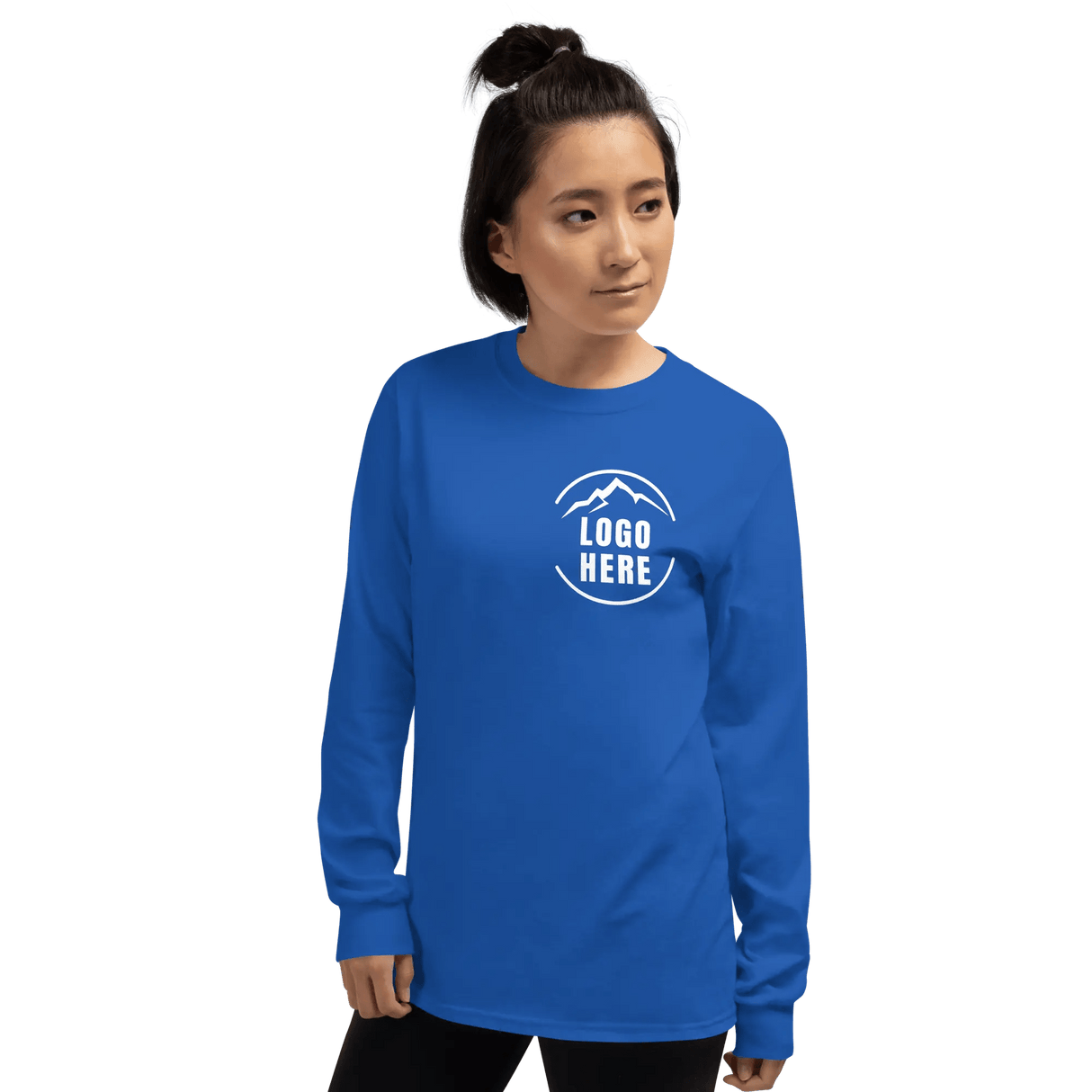 Custom Women's Gildan Printed Long Sleeve T-Shirt - Arklavo