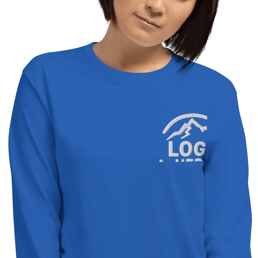 Custom Women's Gildan Embroidered Long Sleeve T-Shirt - Arklavo