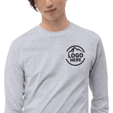 Custom Men's Gildan Embroidered Long Sleeve T-Shirt - Arklavo