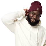 Custom Men's Atlantis Embroidered Beanie - Arklavo
