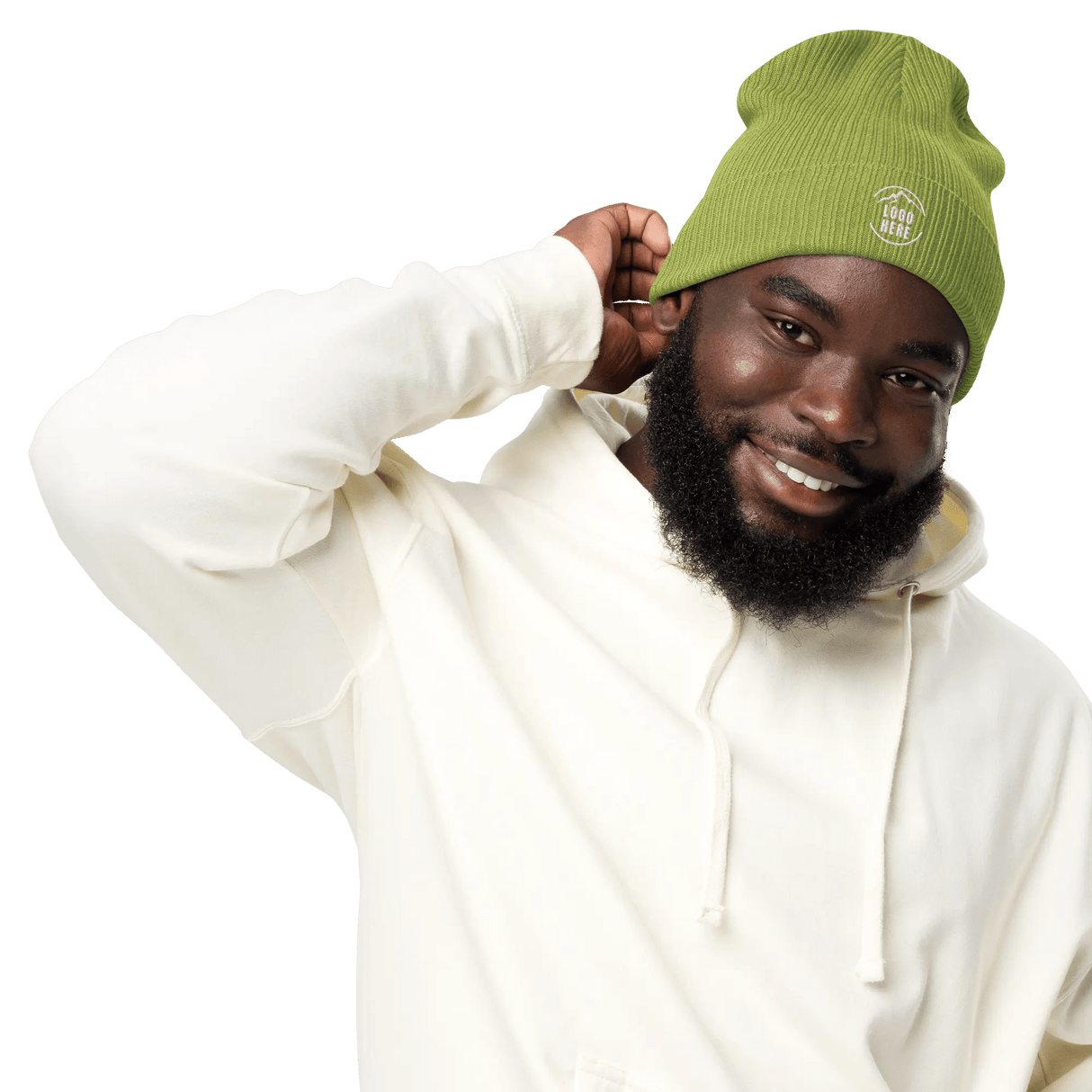Custom Men's Atlantis Embroidered Beanie - Arklavo