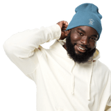Custom Men's Atlantis Embroidered Beanie - Arklavo