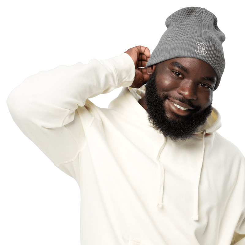 Custom Men's Atlantis Embroidered Beanie - Arklavo