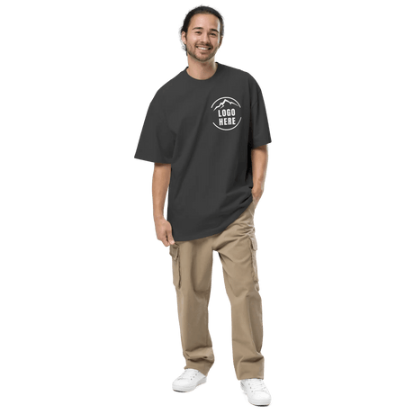 Custom Men's AS Colour Printed Oversized T-Shirt - Arklavo