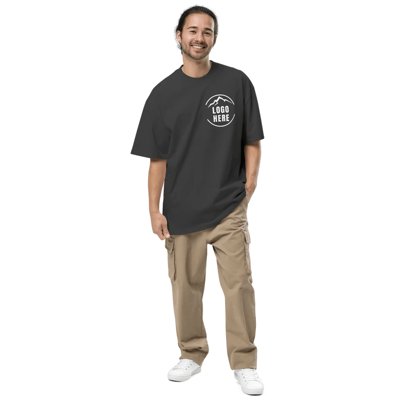 Custom Men's AS Colour Printed Oversized T-Shirt - Arklavo