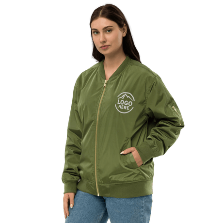 Custom Women's Threadfast Apparel Embroidered Jacket - Arklavo