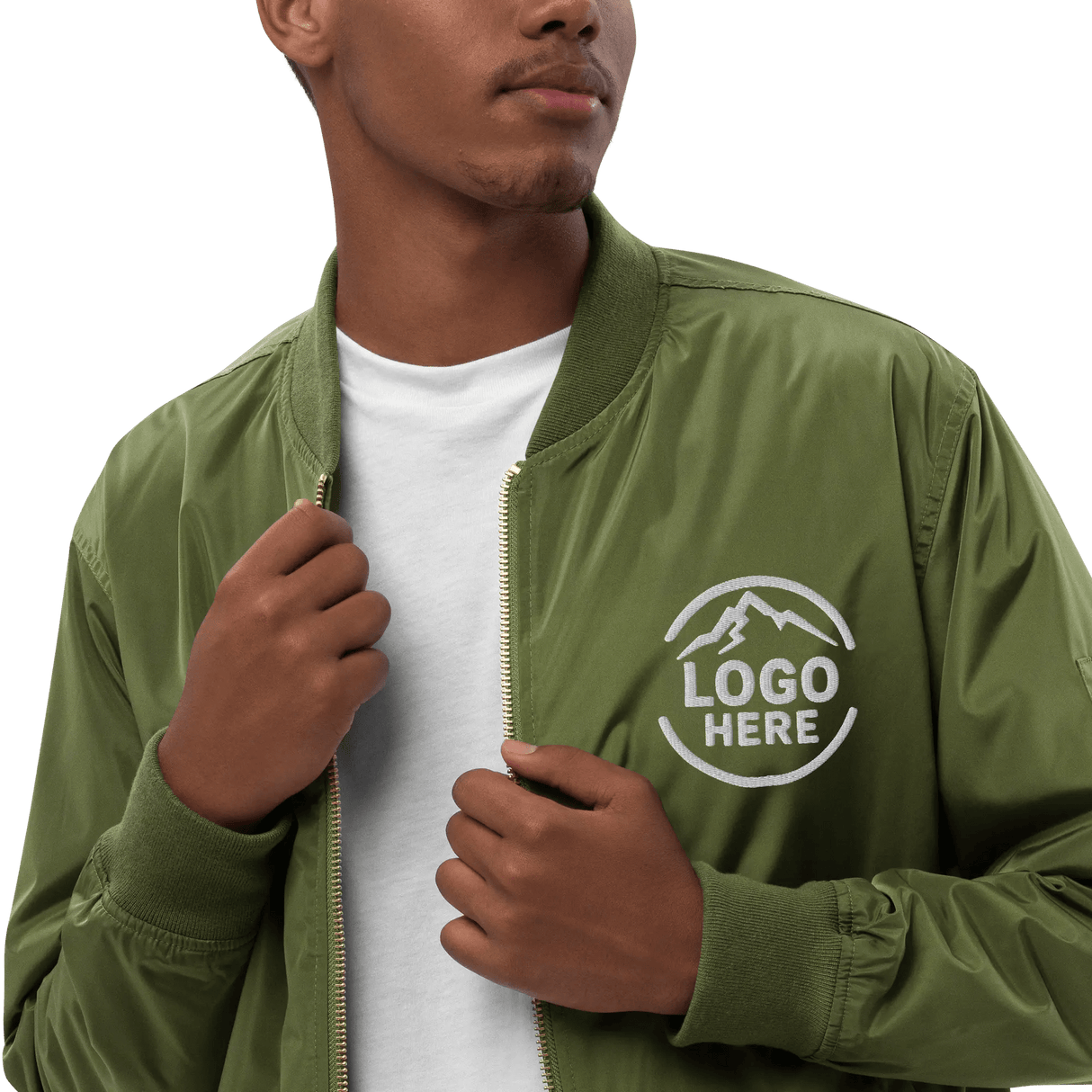 Custom Men's Threadfast Apparel Embroidered Jacket - Arklavo