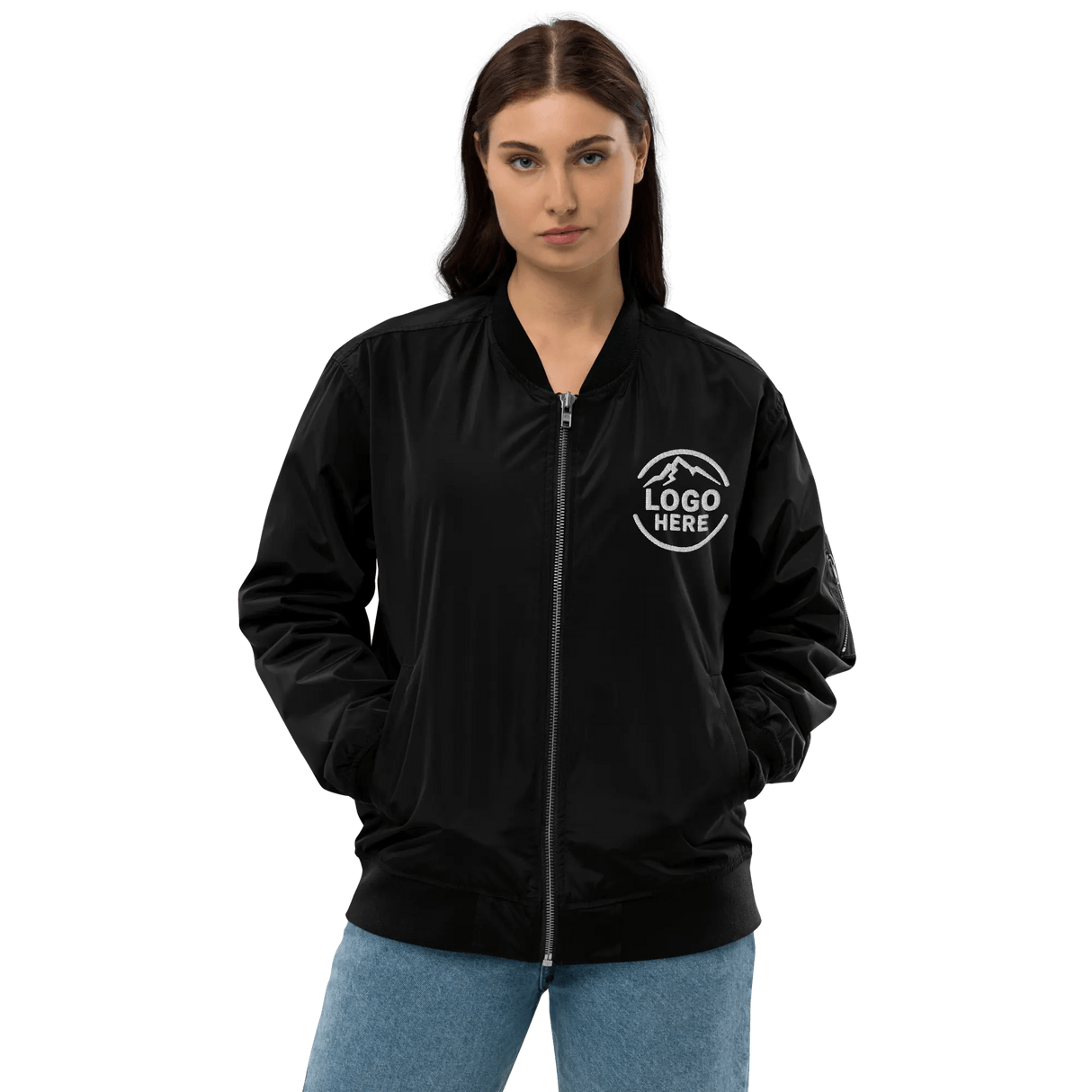 Custom Women's Threadfast Apparel Embroidered Jacket - Arklavo