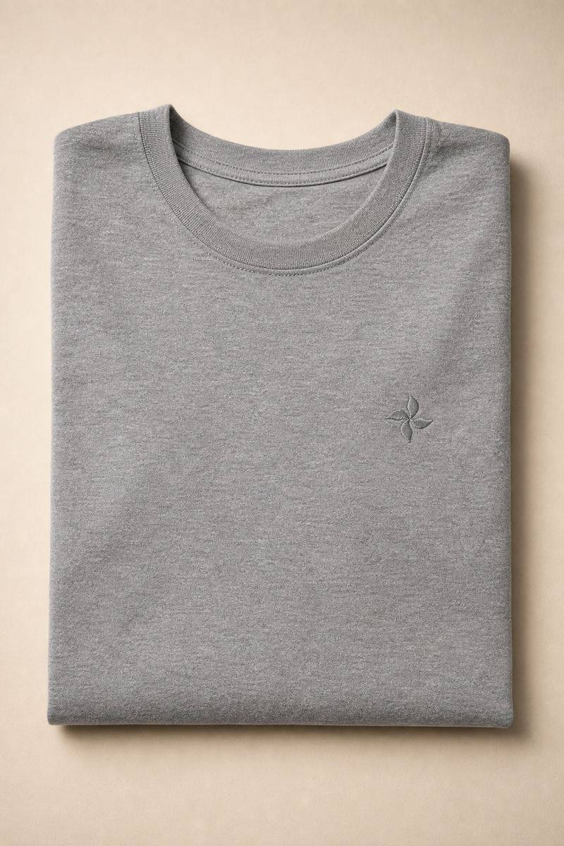 Custom t-shirt showing the cut and fit