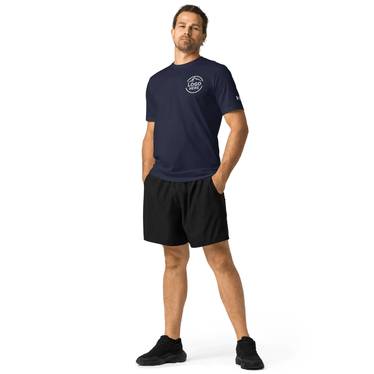 Custom Men's Under Armour Embroidered T-Shirt - Arklavo
