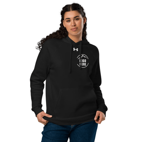 Custom Women's Under Armour Printed Performance Pullover Hoodie - Arklavo