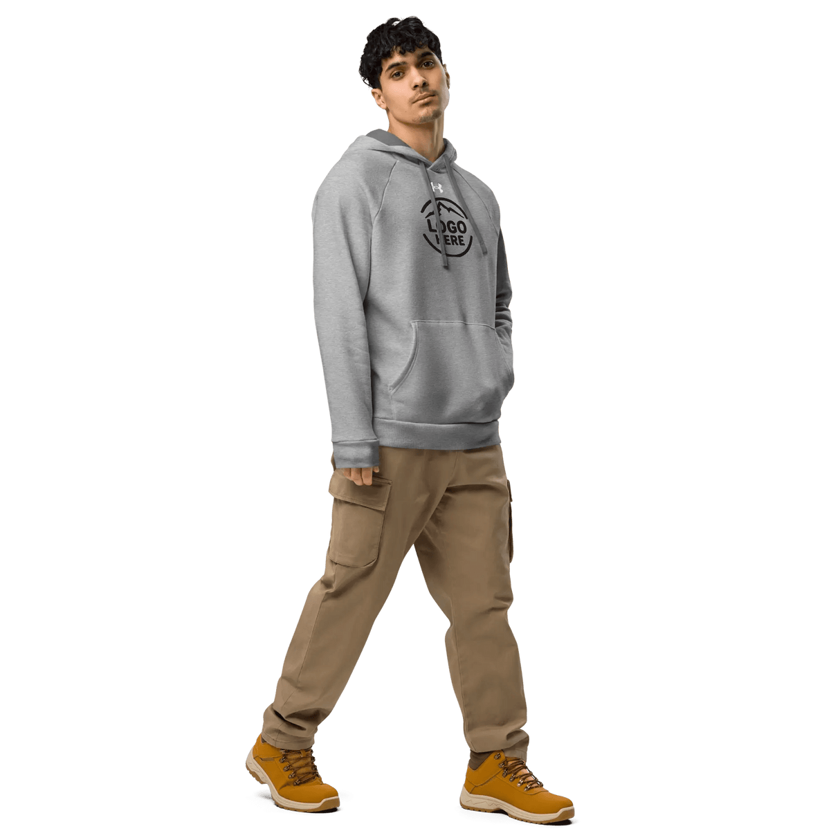 Custom Men's Under Armour Embroidered Comfort Fleece Pullover Hoodie - Arklavo