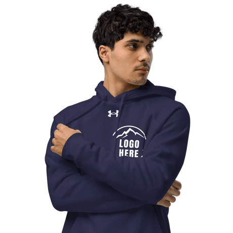 Custom Men's Under Armour Printed Performance Pullover Hoodie - Arklavo
