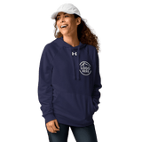Custom Women's Under Armour Embroidered Comfort Fleece Pullover Hoodie - Arklavo