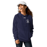 Custom Women's Under Armour Printed Comfort Fleece Pullover Hoodie - Arklavo
