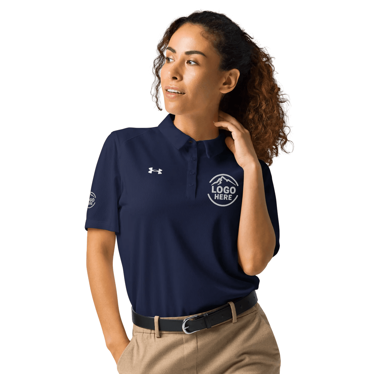 Custom Women's Under Armour Embroidered Polo Shirt - Arklavo