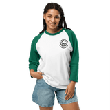 Custom Women's Tultex Embroidered Raglan Baseball Shirt - Arklavo